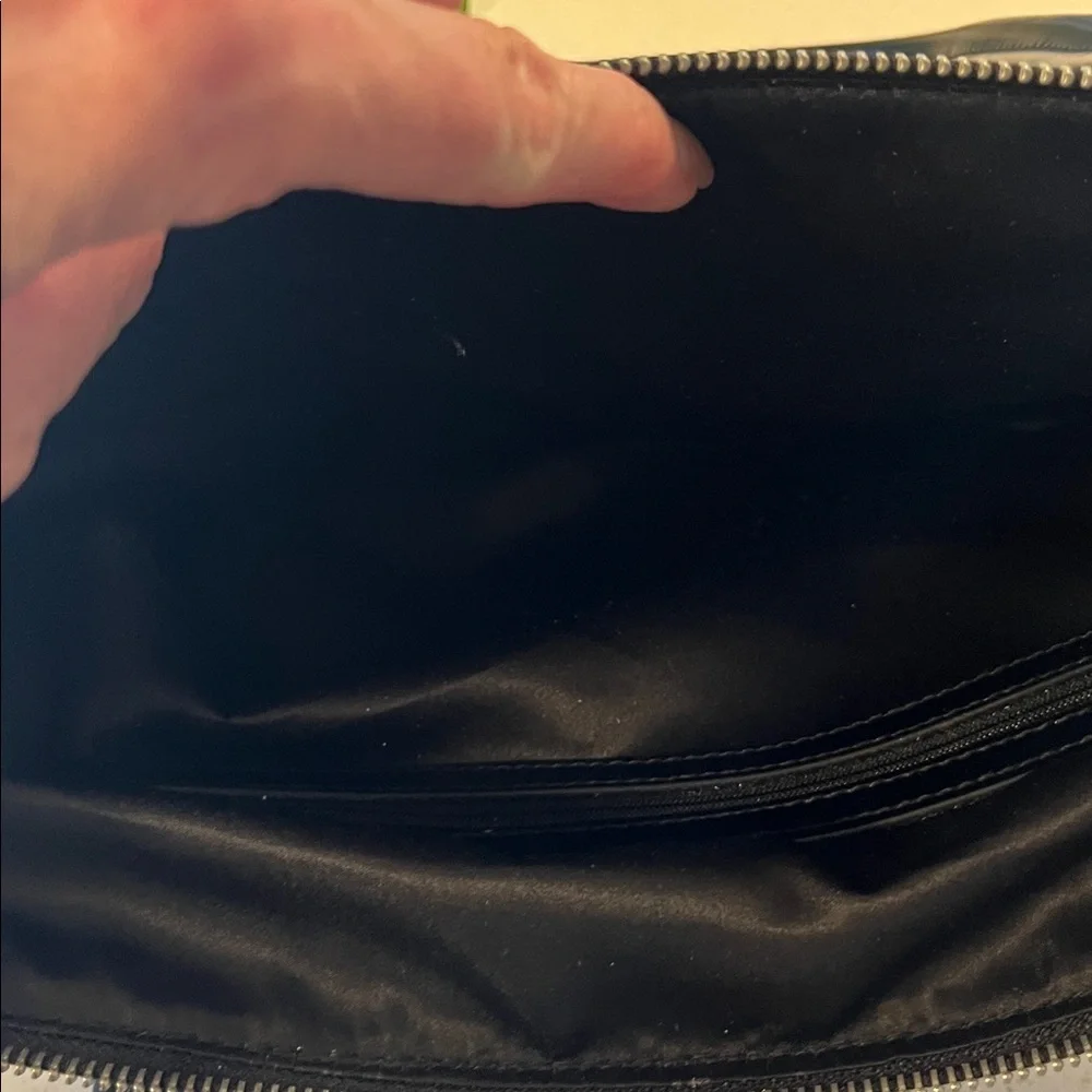 Fiorelli women's Vanessa Satchel in black geo jacquard.